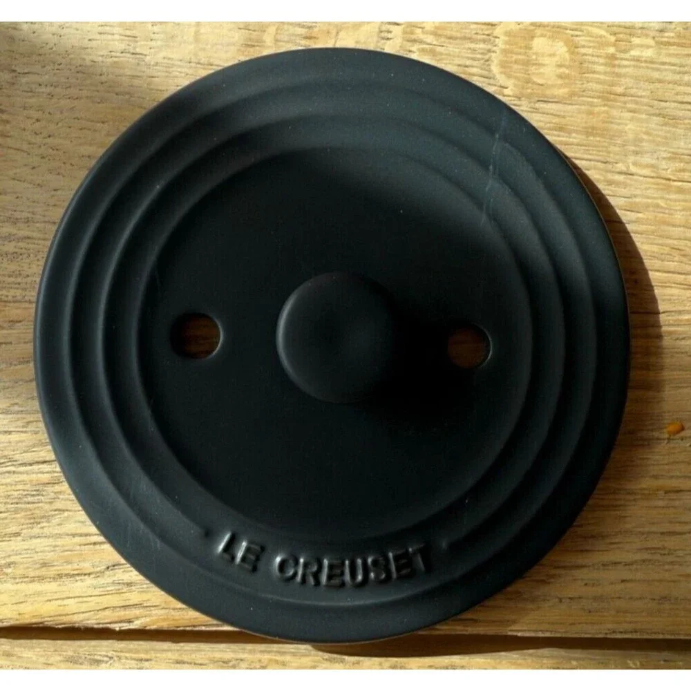 Le Creuset Enameled Cast Iron Rice Pot 18cm 2.25 qt Matt Black Licorice NEW